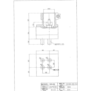 Đầu khoan chùm cố định 4 mũi phi 5.5 