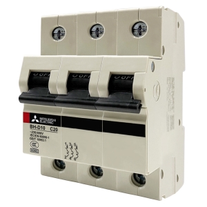 Cầu dao tự động BH-D10 3P 20A 10kA C N