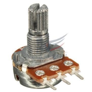 WH148-3P-202 Biến Trở, Chiết Áp Volume Đơn 2 KOhm 20% 0.125W 3 Chân