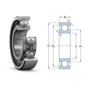 Bạc đạn NSK 6210ZZCM