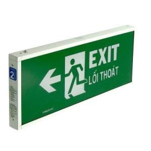 Đèn Exit 1 mặt PEXF13SC - G2  mặt P1 - EXIT - LT + Tem  PCCC