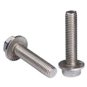 Bulong Đầu Bông Thép Mạ Kẽm 10.9 DIN6921 M14x1.5x40 Ren Nhuyễn (Có Khía)