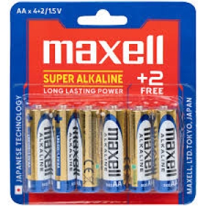 Pin Maxell LR6(GD)8+4 1.5v