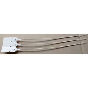 Seal dây tròn khóa kim loại, dài 36cm, màu trắng