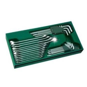 Bộ cờ lê vòng miệng - lục giác bi 30 chi tiết Sata - 09906