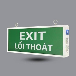 Đèn Exit 1 mặt PEXF13SC -G2-  EXIT- LT có tem PCCC