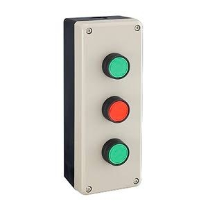 Hộp nút nhấn FB3W-413Z bằng nhựa, IP65, 4 lỗ Ø 22 mm, IDEC