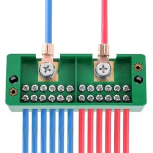 Cầu đấu chia dây điện CND212 chia 2 sang 12 dây