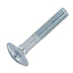 Bulong Cổ Vuông Thép Mạ Kẽm 4.8 DIN603 M10x50 Ren Lửng