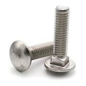 Bulong Cổ Vuông Thấp - Đầu To Inox 304 M8x30