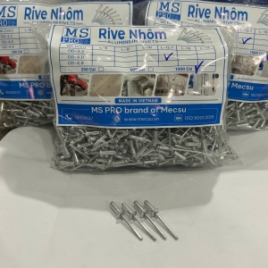 Rivet Nhôm OD4.0x12 mm (1000 Cái)